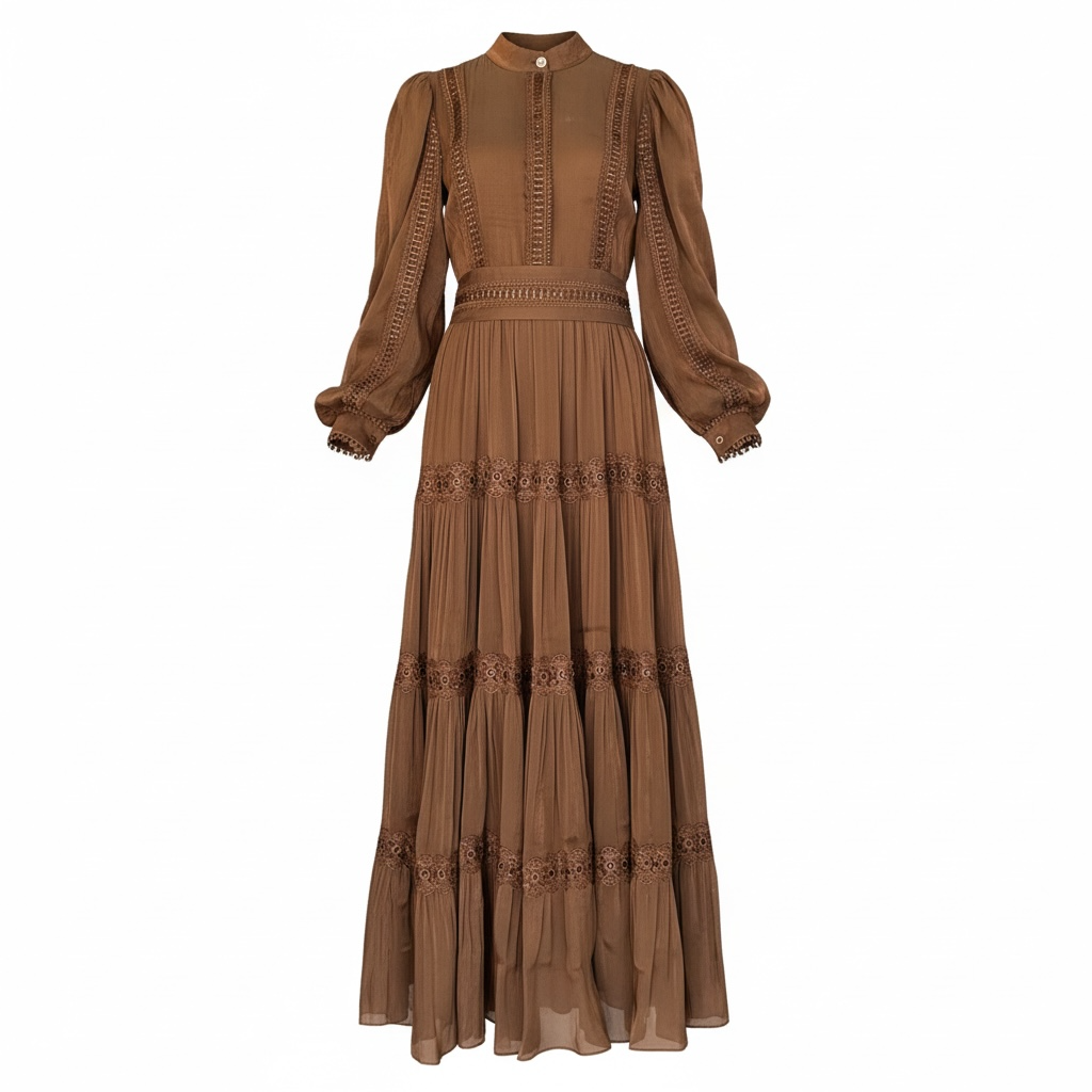 Parlak Taş Detaylı Elbise