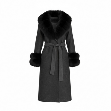 Kürk Detaylı Kaban