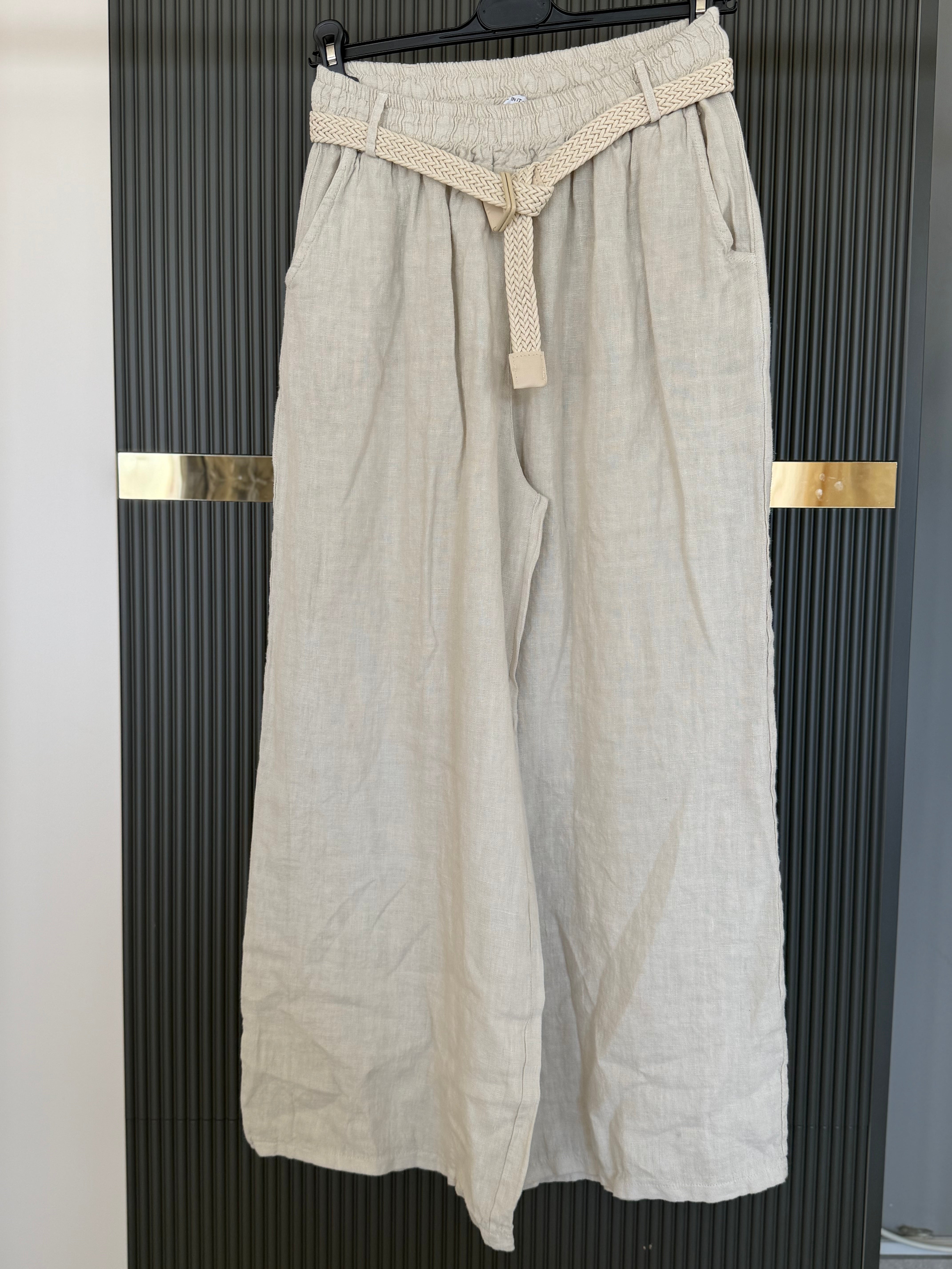 İTHAL KETEN PANTOLON