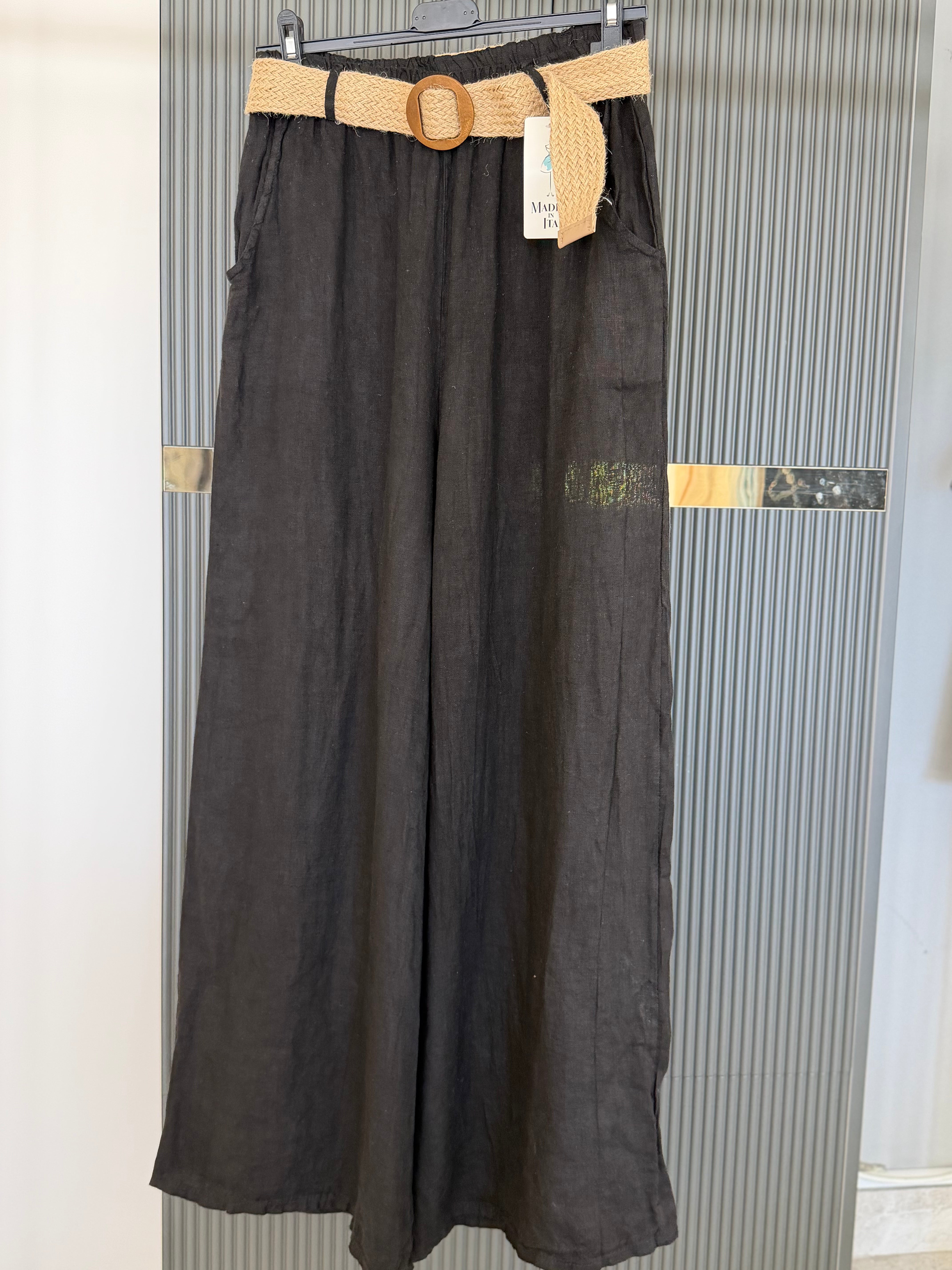 İTHAL KETEN PANTOLON