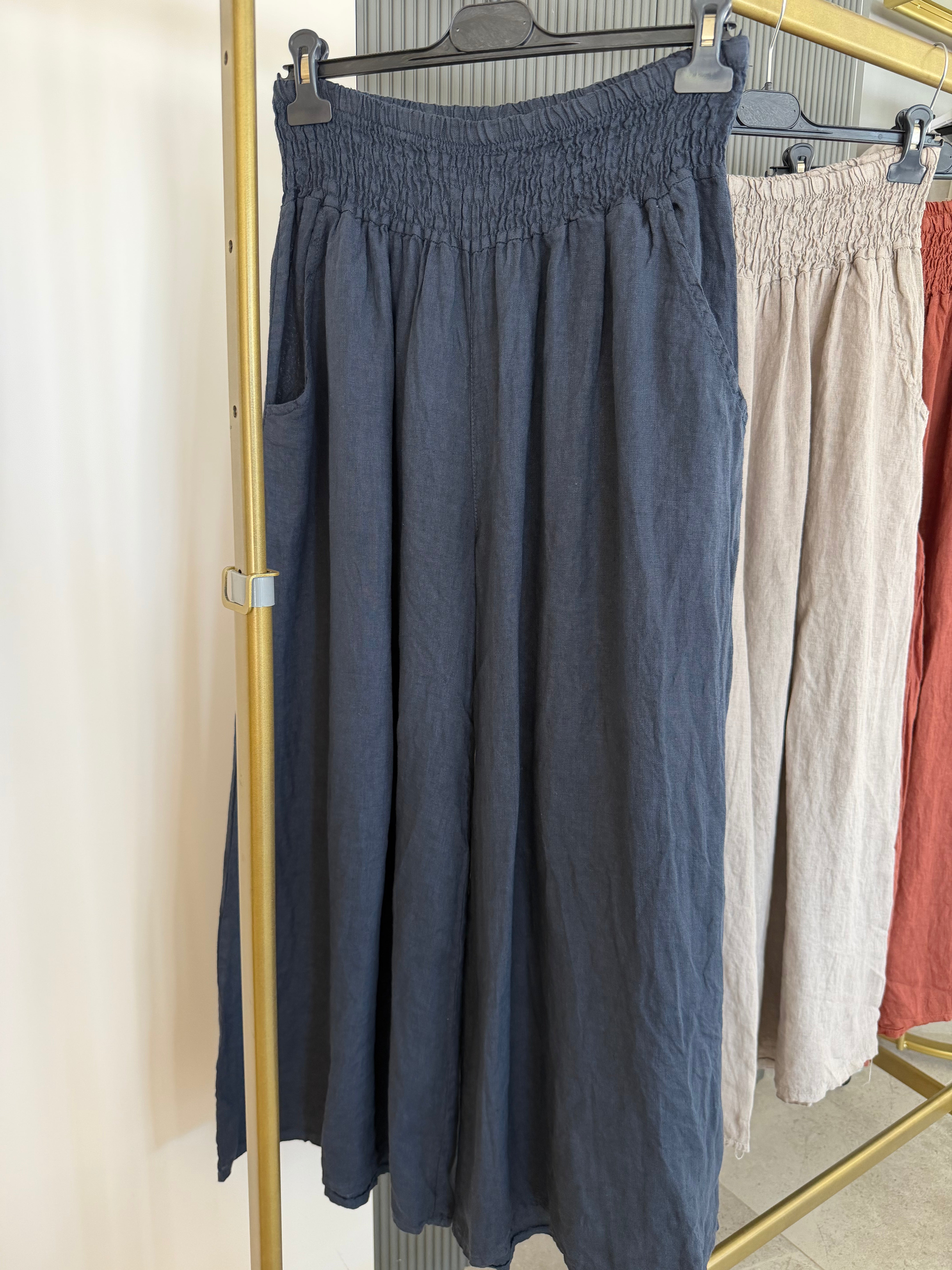 İTHAL KETEN PANTOLON