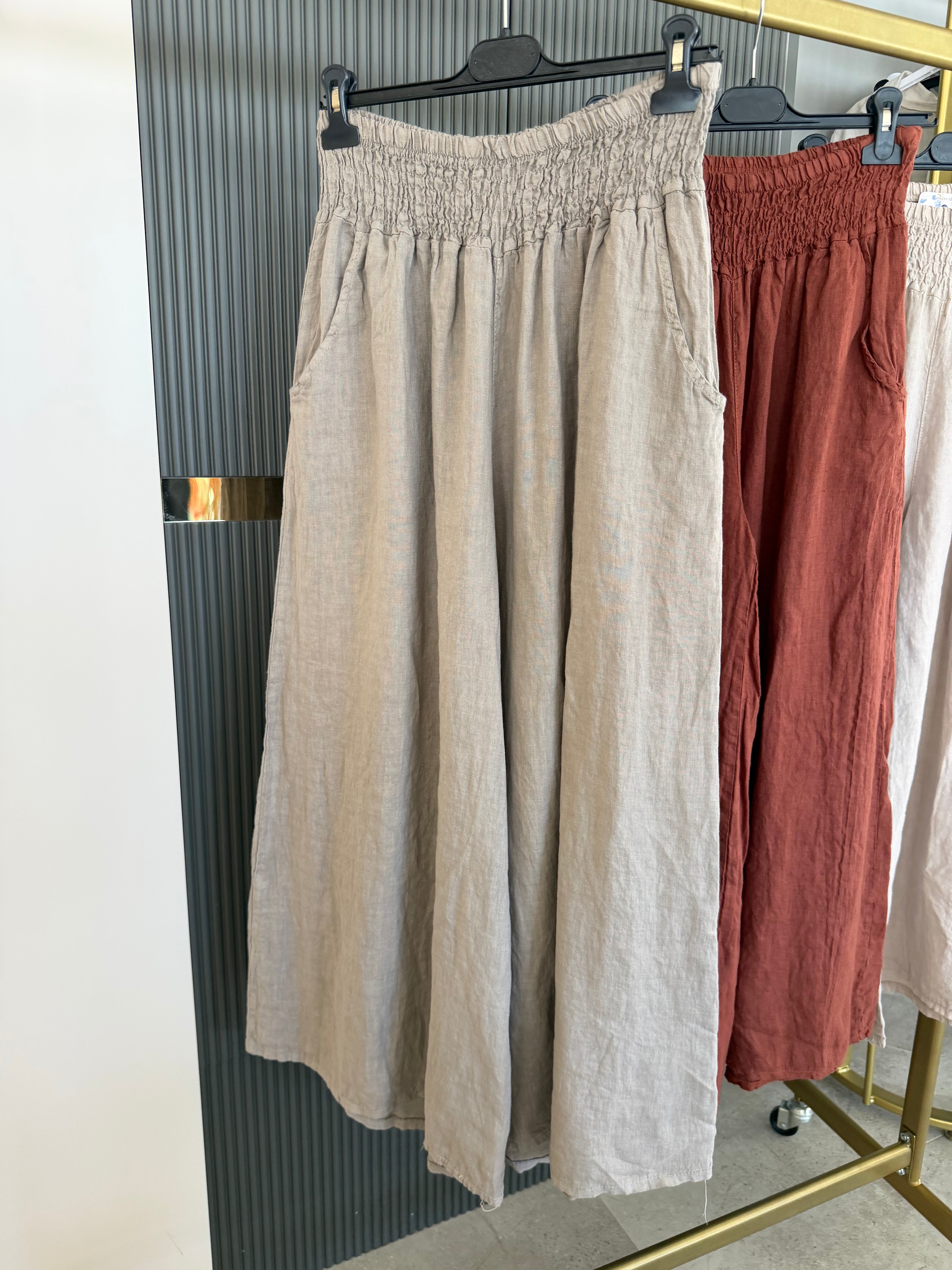 İTHAL KETEN PANTOLON
