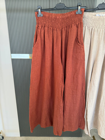İTHAL KETEN PANTOLON