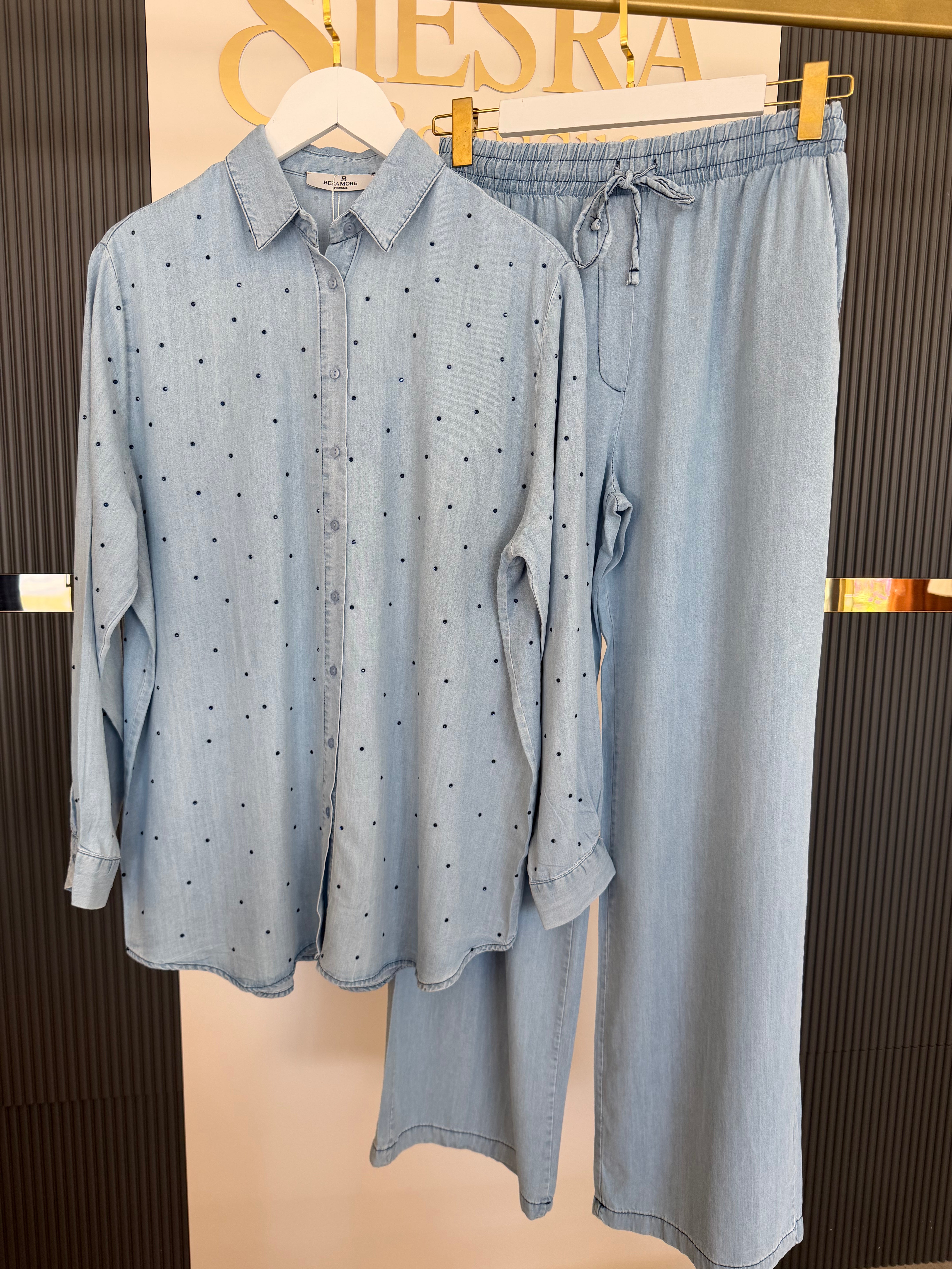 TENCEL KOT PANTOLONLU TAKIM