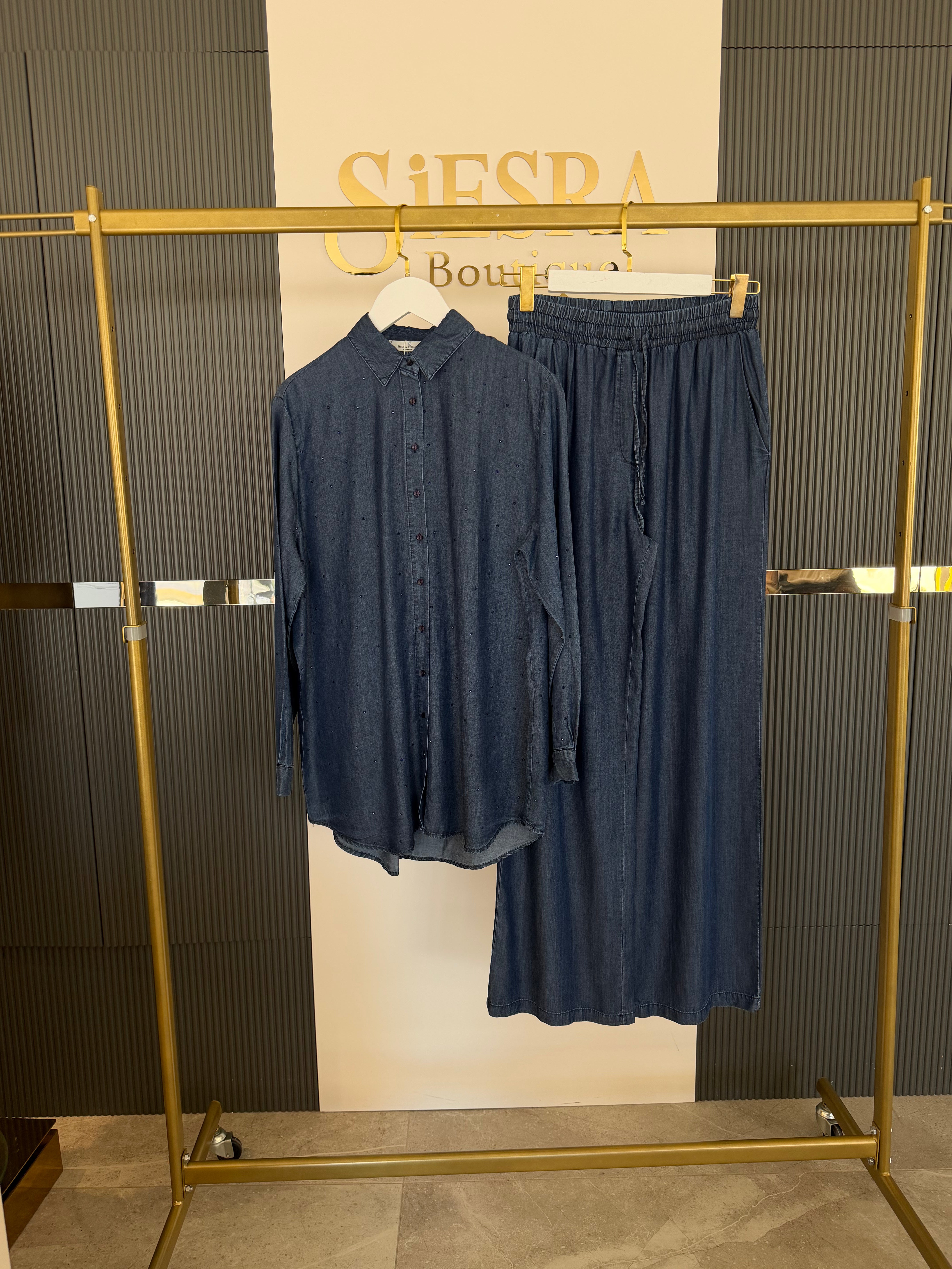 TENCEL KOT PANTOLONLU TAKIM