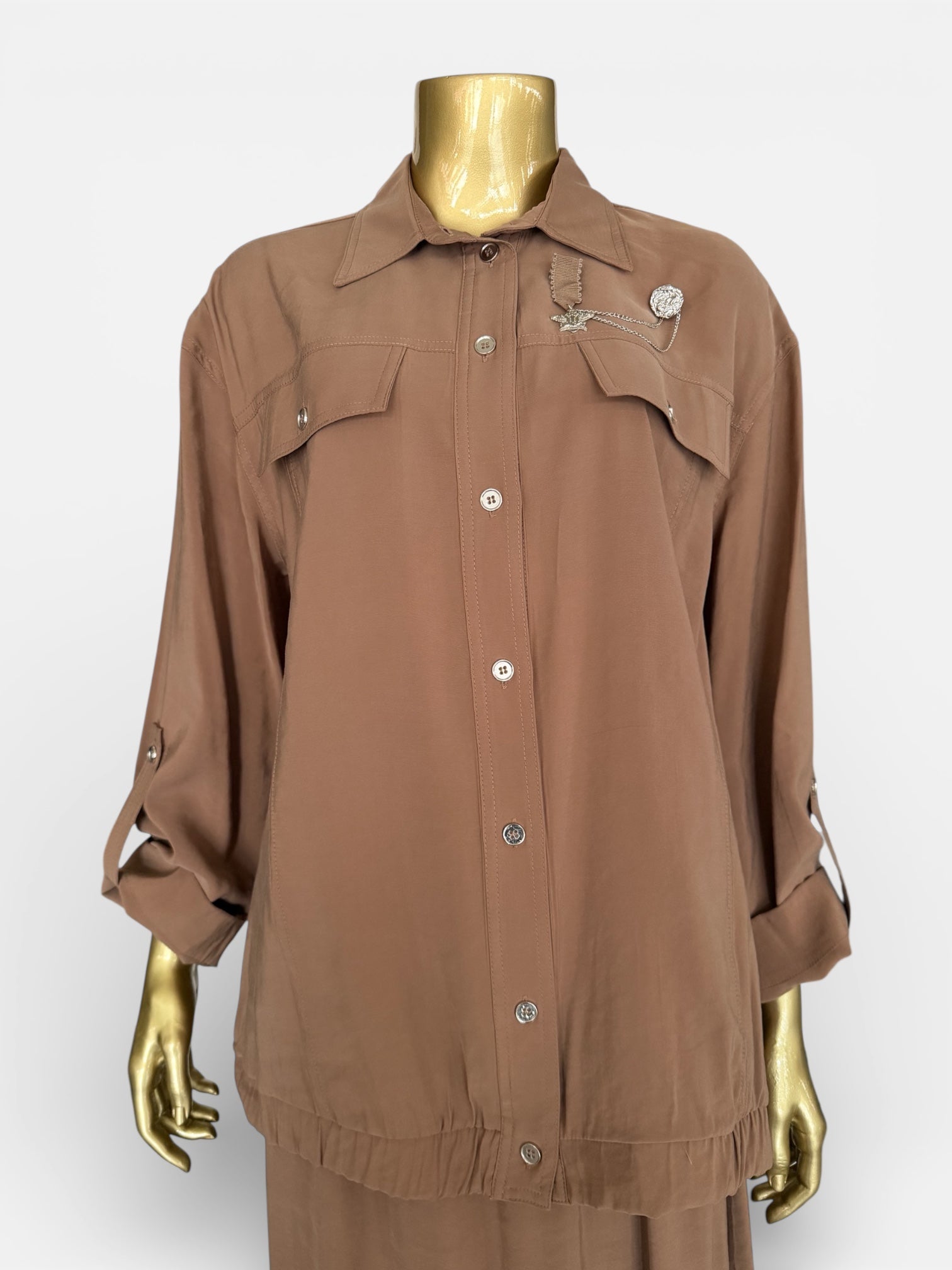 NURCAN ÇETİN TENCEL ETEKLİ TAKIM