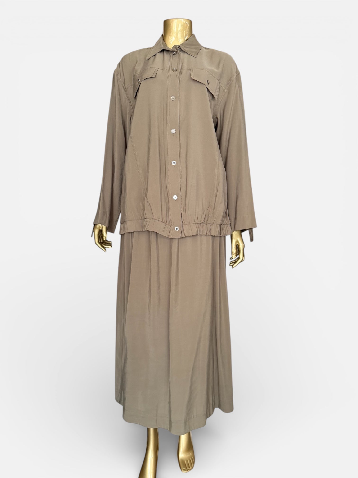 NURCAN ÇETİN TENCEL ETEKLİ TAKIM