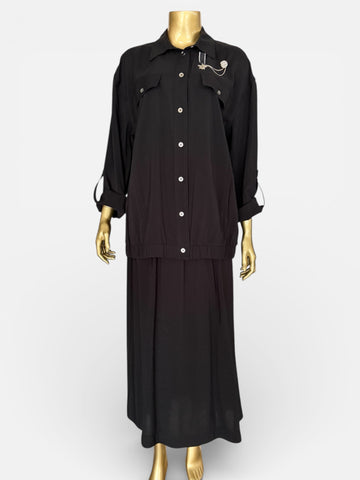 NURCAN ÇETİN TENCEL ETEKLİ TAKIM