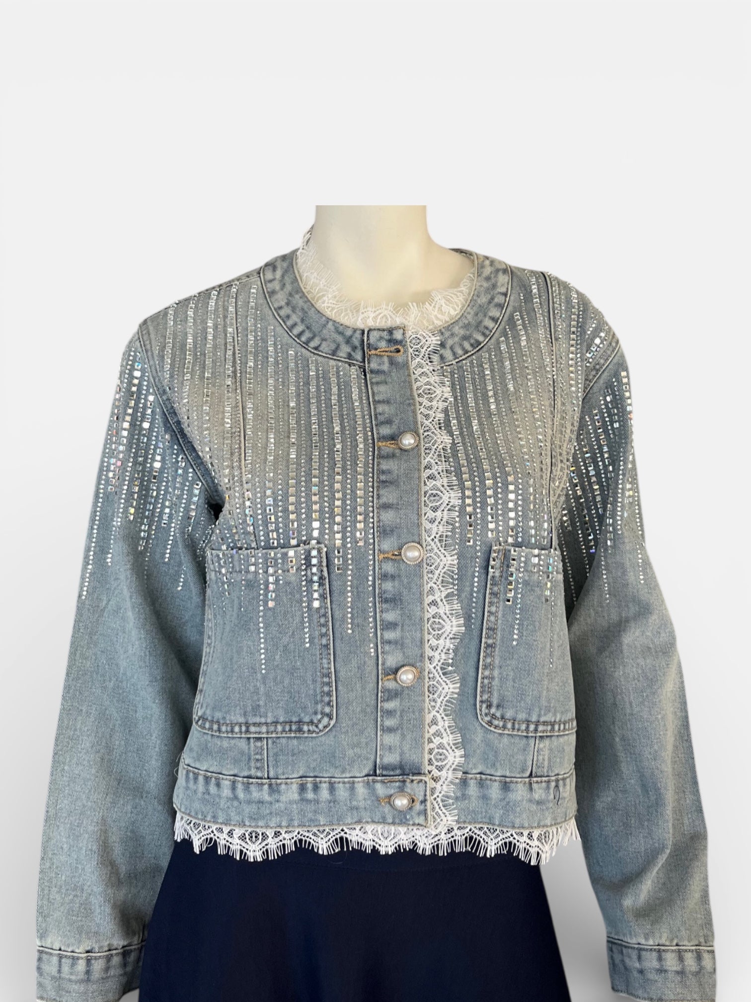 İTHAL TAŞLI KOT CEKET