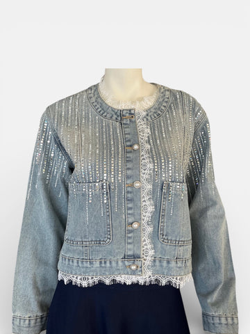 İTHAL TAŞLI KOT CEKET