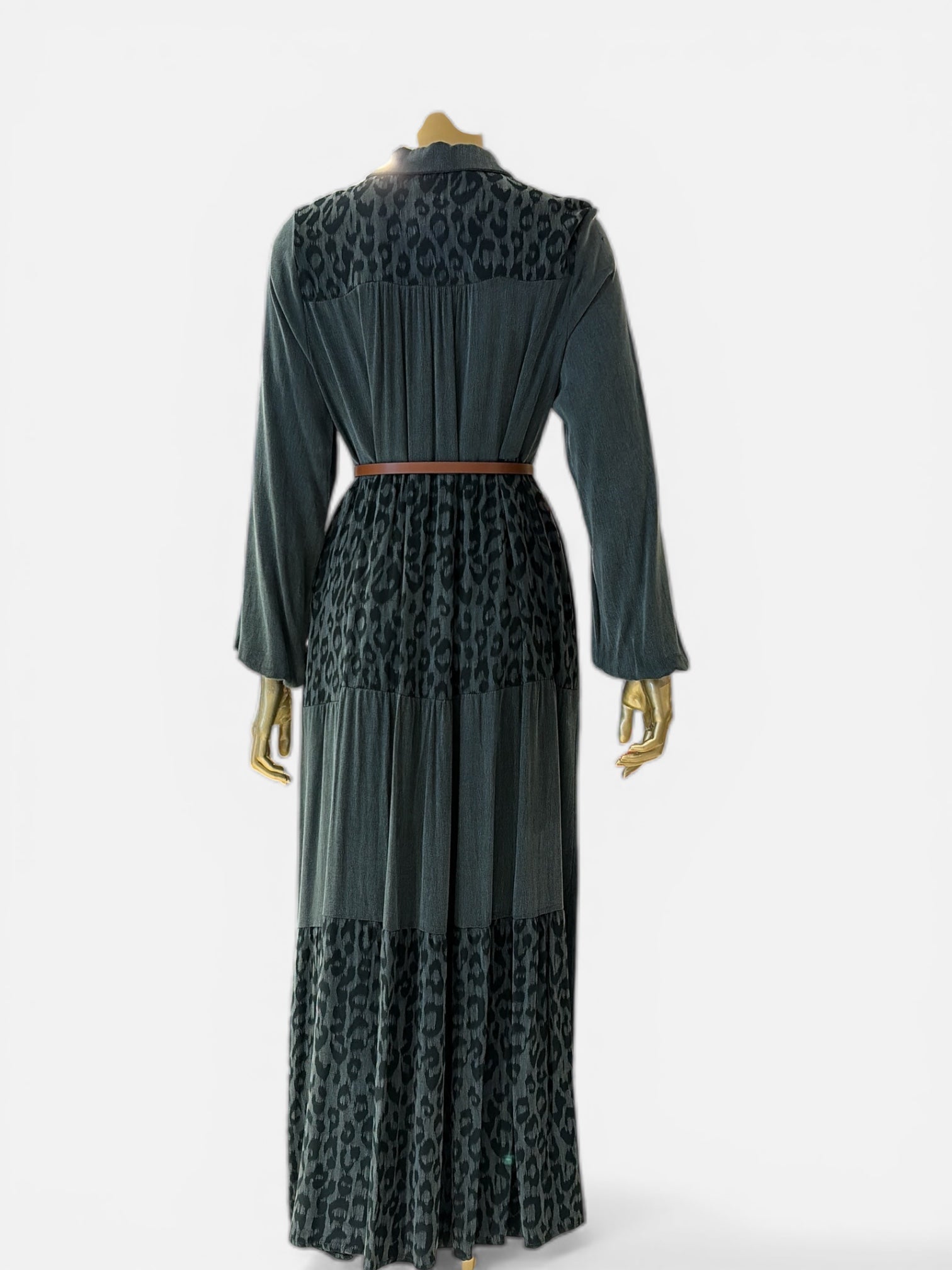 NURCAN ÇETİN CUPRO ELBİSE