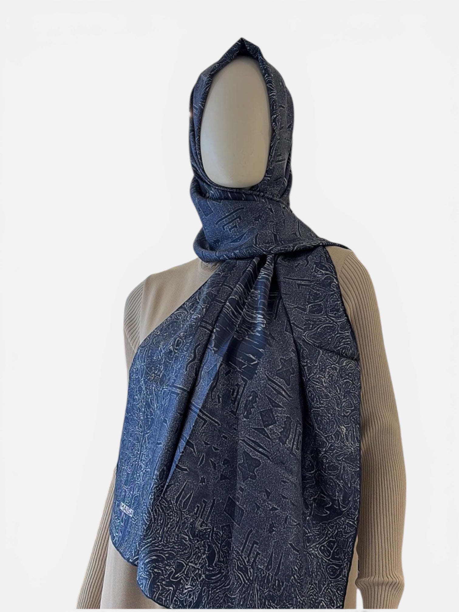 MAİSA MERZ SERİSİ MULBERRY İPEK ŞAL