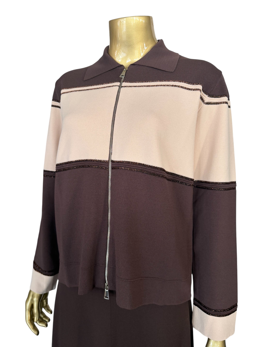 LAL TRİKO FERMUARLI SWEAT